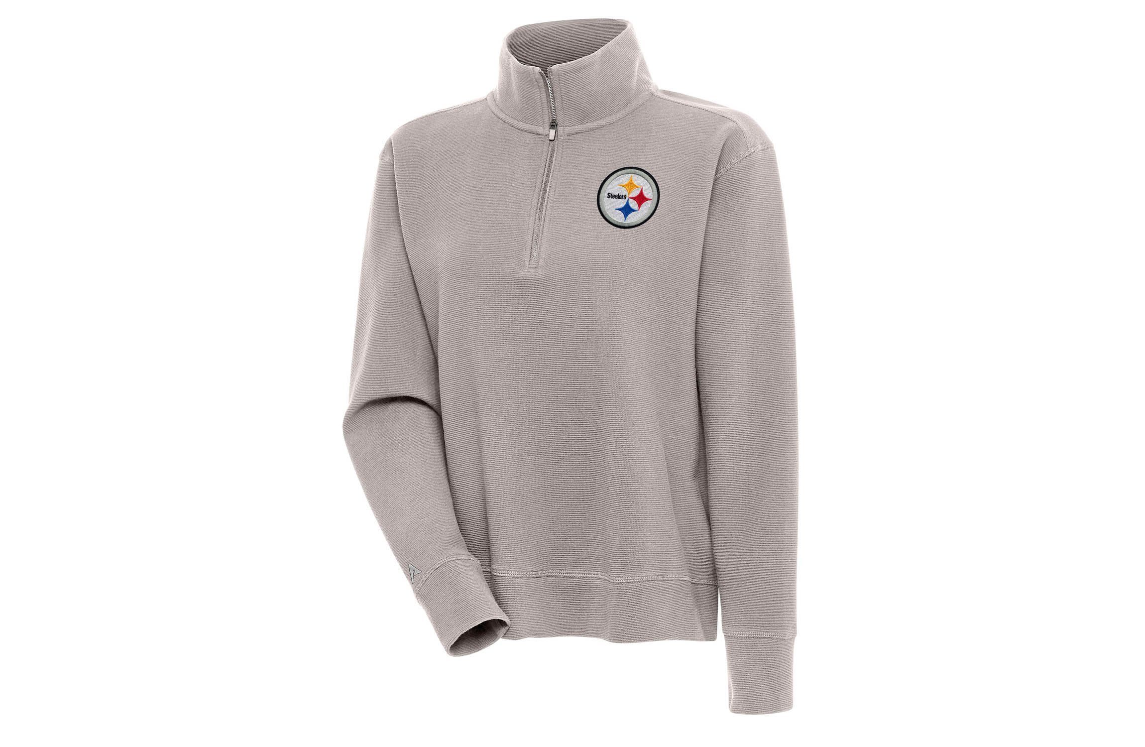 NFL Pittsburgh Steelers Womens Portal 1/4 Zip Pullover