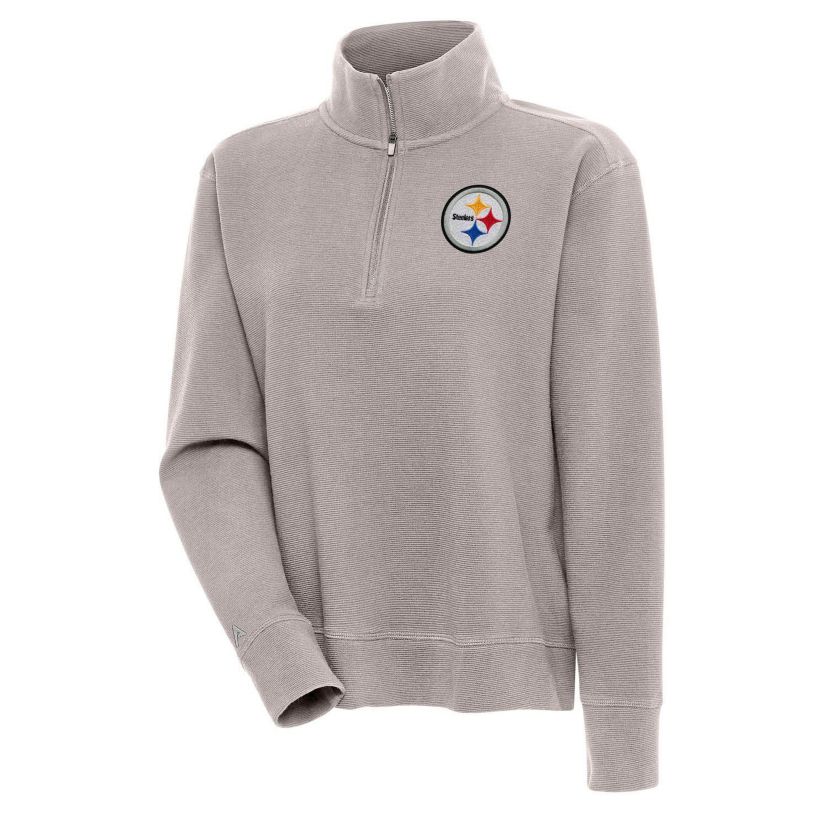 NFL Pittsburgh Steelers Womens Portal 1/4 Zip Pullover