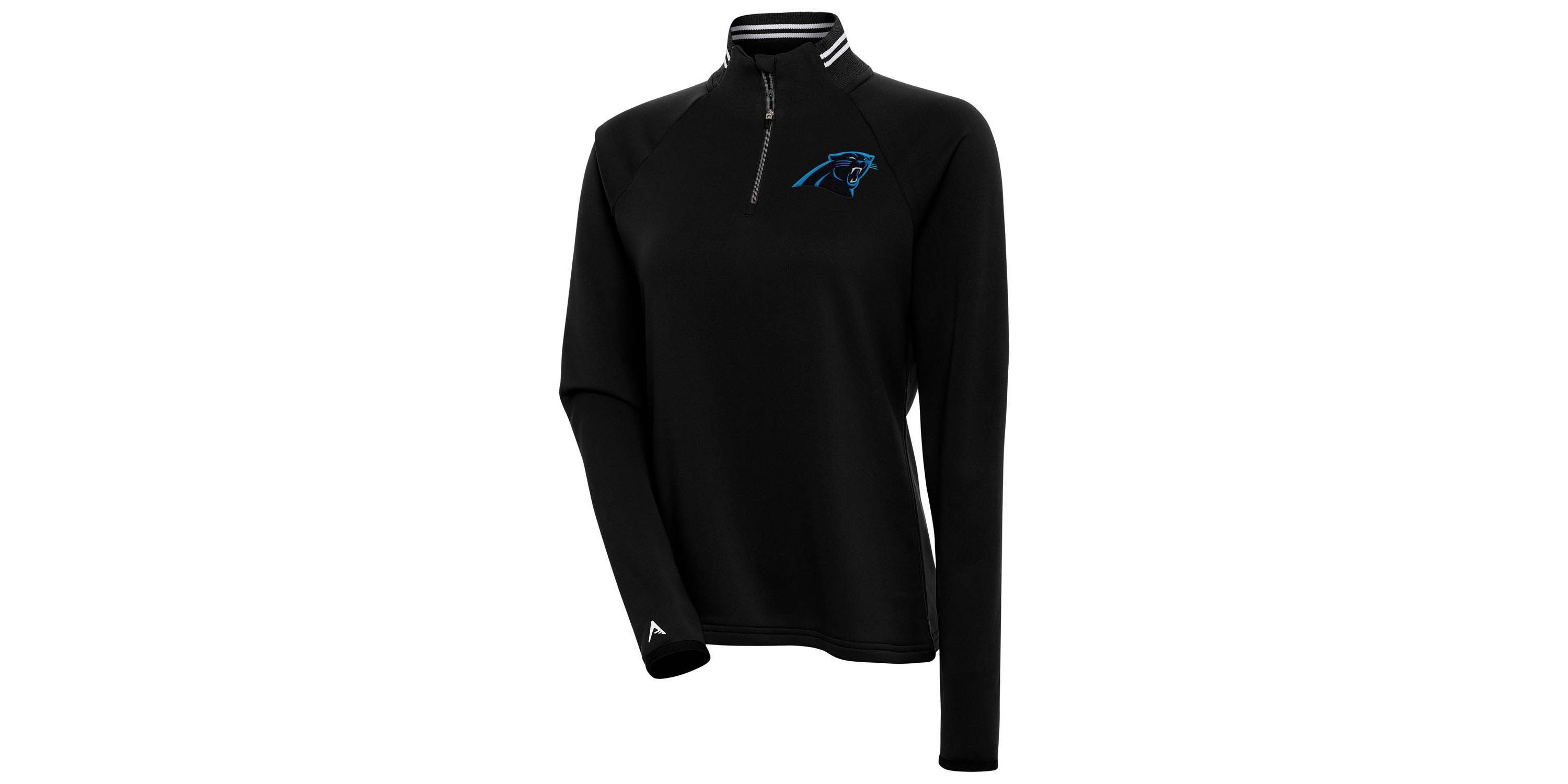 NFL Carolina Panthers Womens Milo 1/4 Zip Pullover