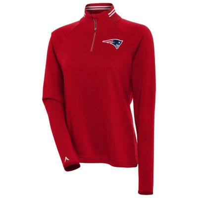 Antigua NFL New England Patriots Women's Milo 1/4 Zip Pullover -  1803958104997EB4047