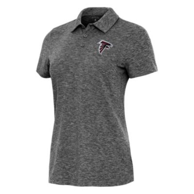 Antigua NFL Atlanta Falcons Women's Matter Polo, Black, XS
