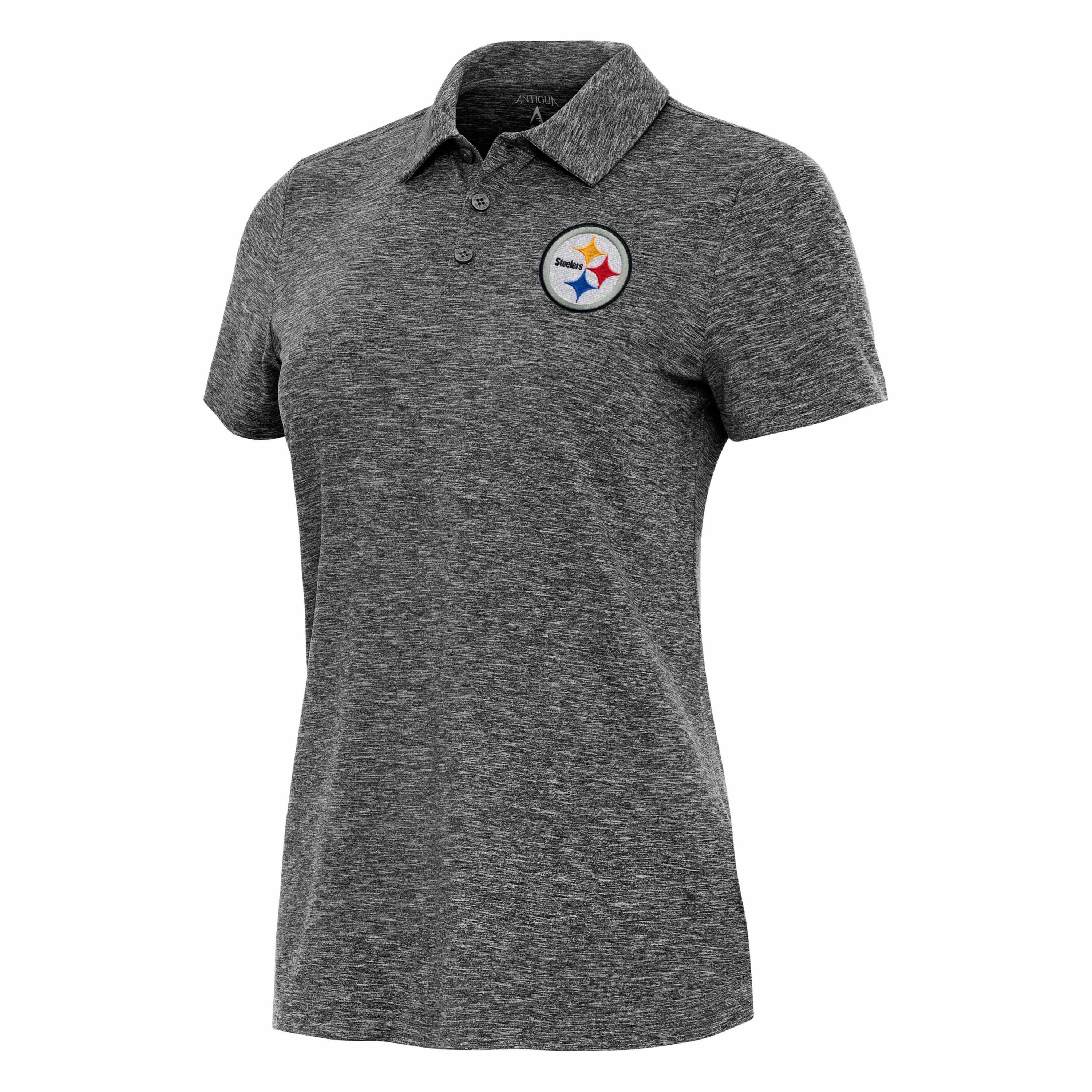 Antigua NFL Pittsburgh Steelers Womens Matter Polo