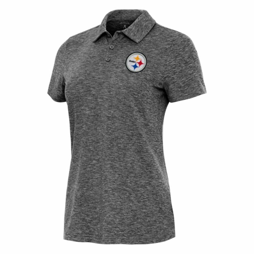 Antigua NFL Pittsburgh Steelers Womens Matter Polo