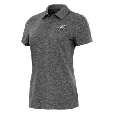 Antigua NFL Philadelphia Eagles Women's Matter Polo, Black, XS
