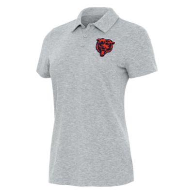 Antigua NFL Chicago Bears Women's Matter Polo, Grey, XS