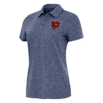 Antigua NFL Chicago Bears Women's Matter Polo, Navy Blue, XS