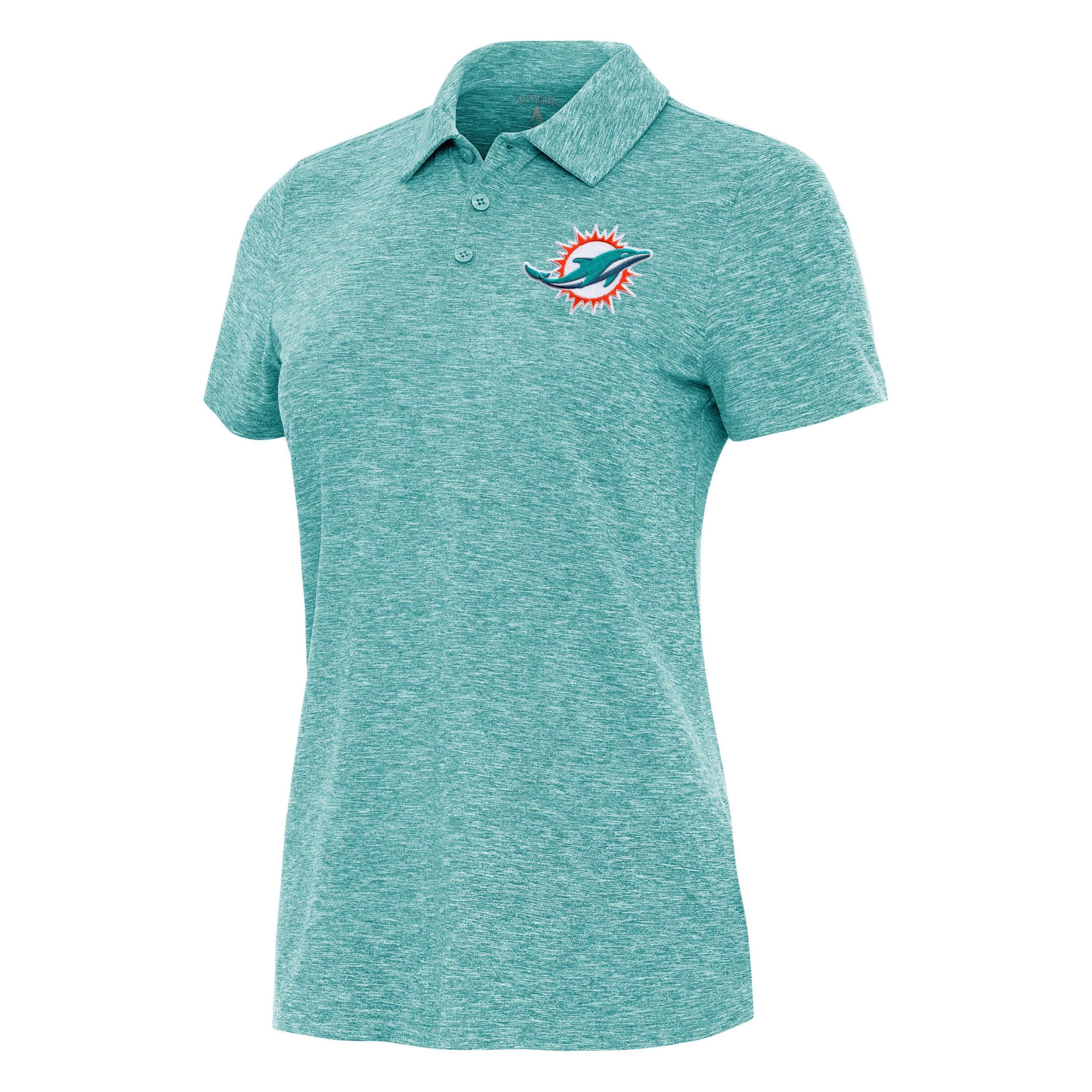 Antigua NFL Miami Dolphins Womens Matter Polo