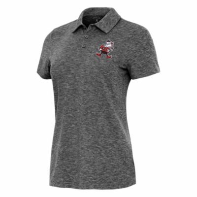 Antigua NFL Cleveland Browns Women's Matter Polo, Black, XS