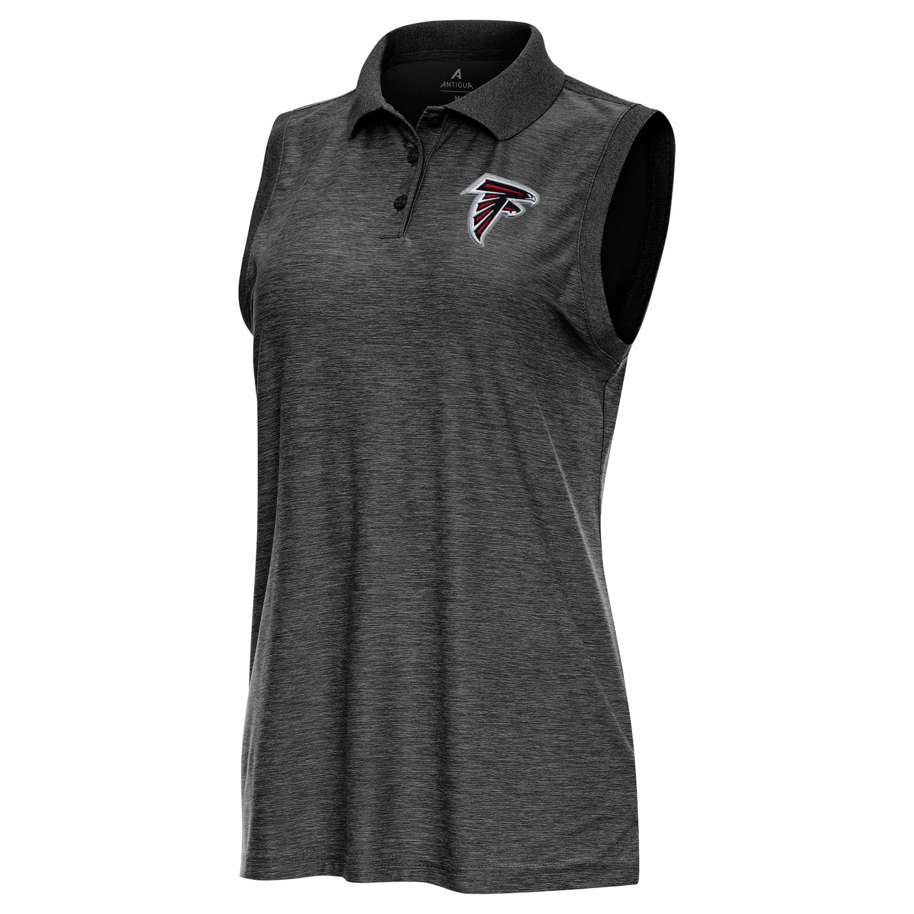 Antigua NFL Atlanta Falcons Womens Recap Sleeve-Less Polo