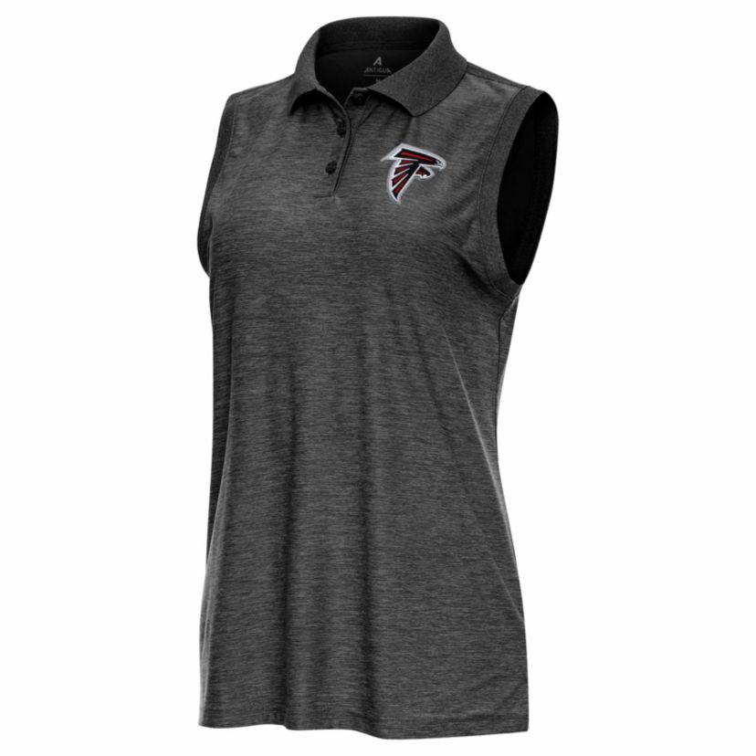 Antigua NFL Atlanta Falcons Womens Recap Sleeve-Less Polo