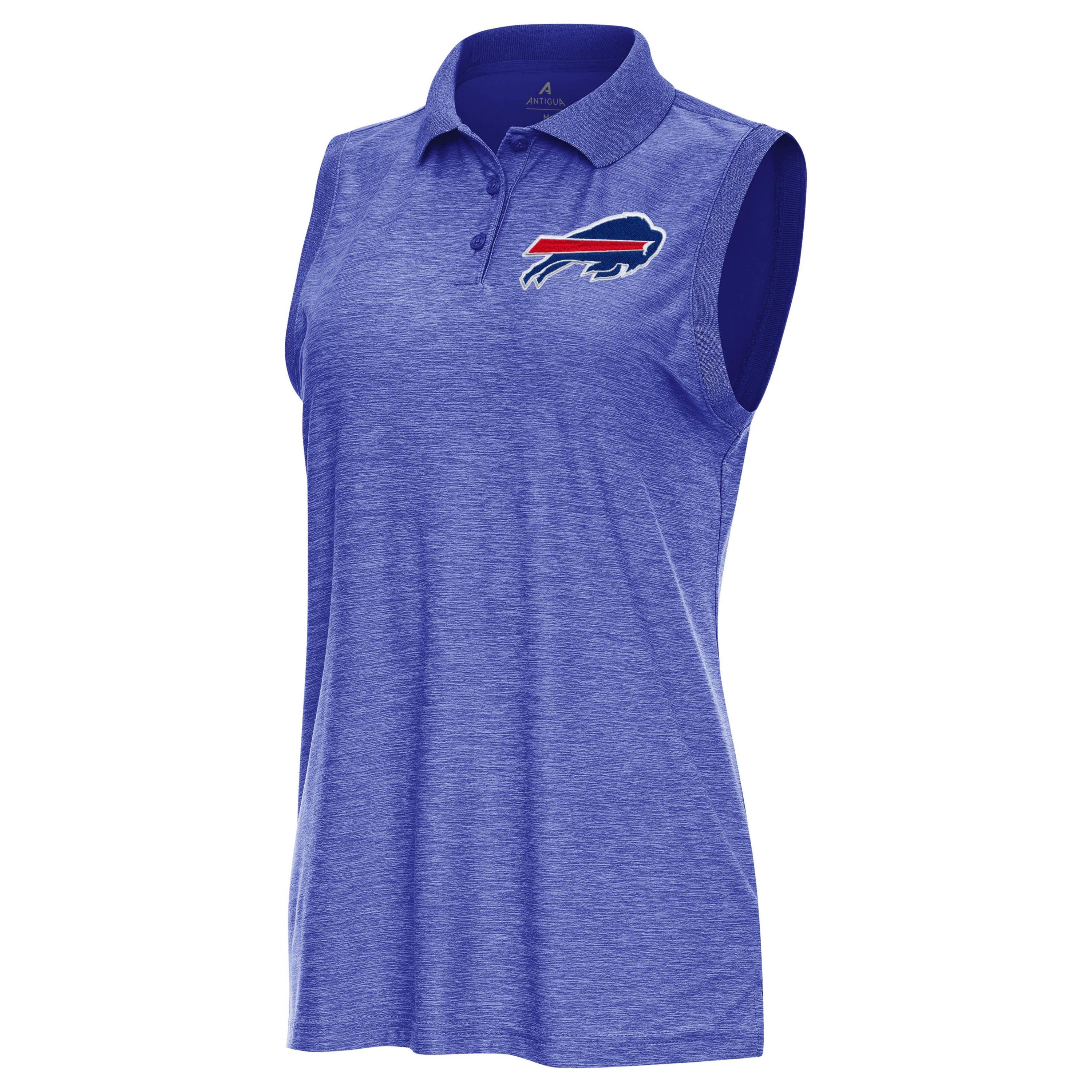 Antigua NFL Buffalo Bills Womens Recap Sleeve-Less Polo
