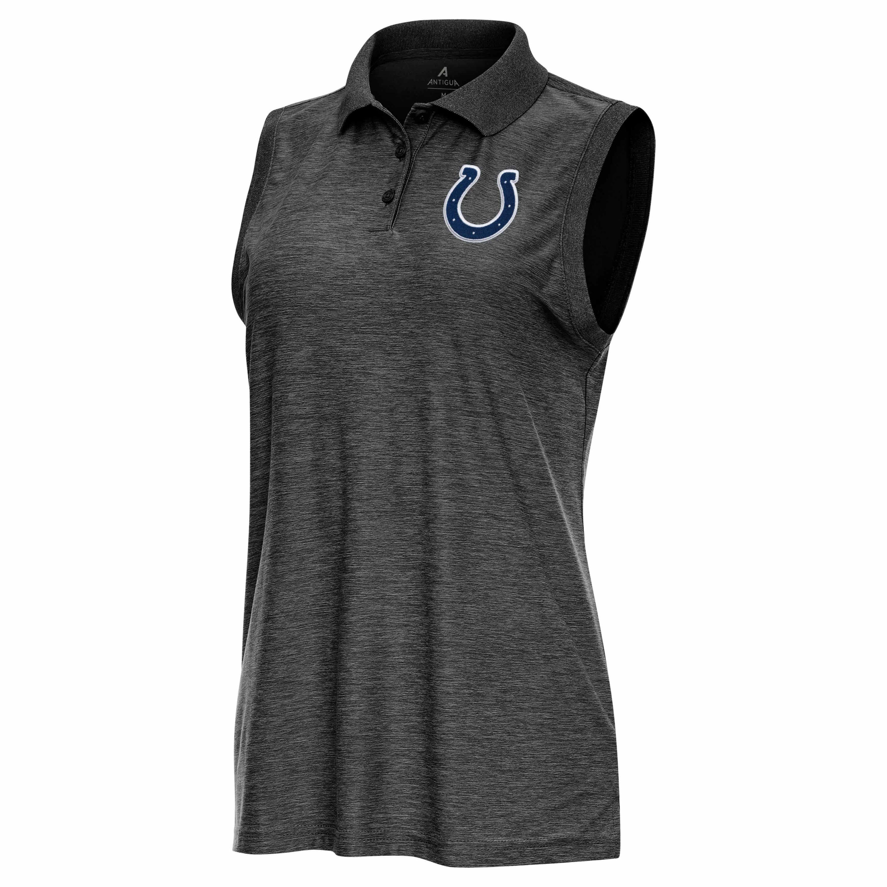 Antigua NFL Indianapolis Colts Womens Recap Sleeve-Less Polo