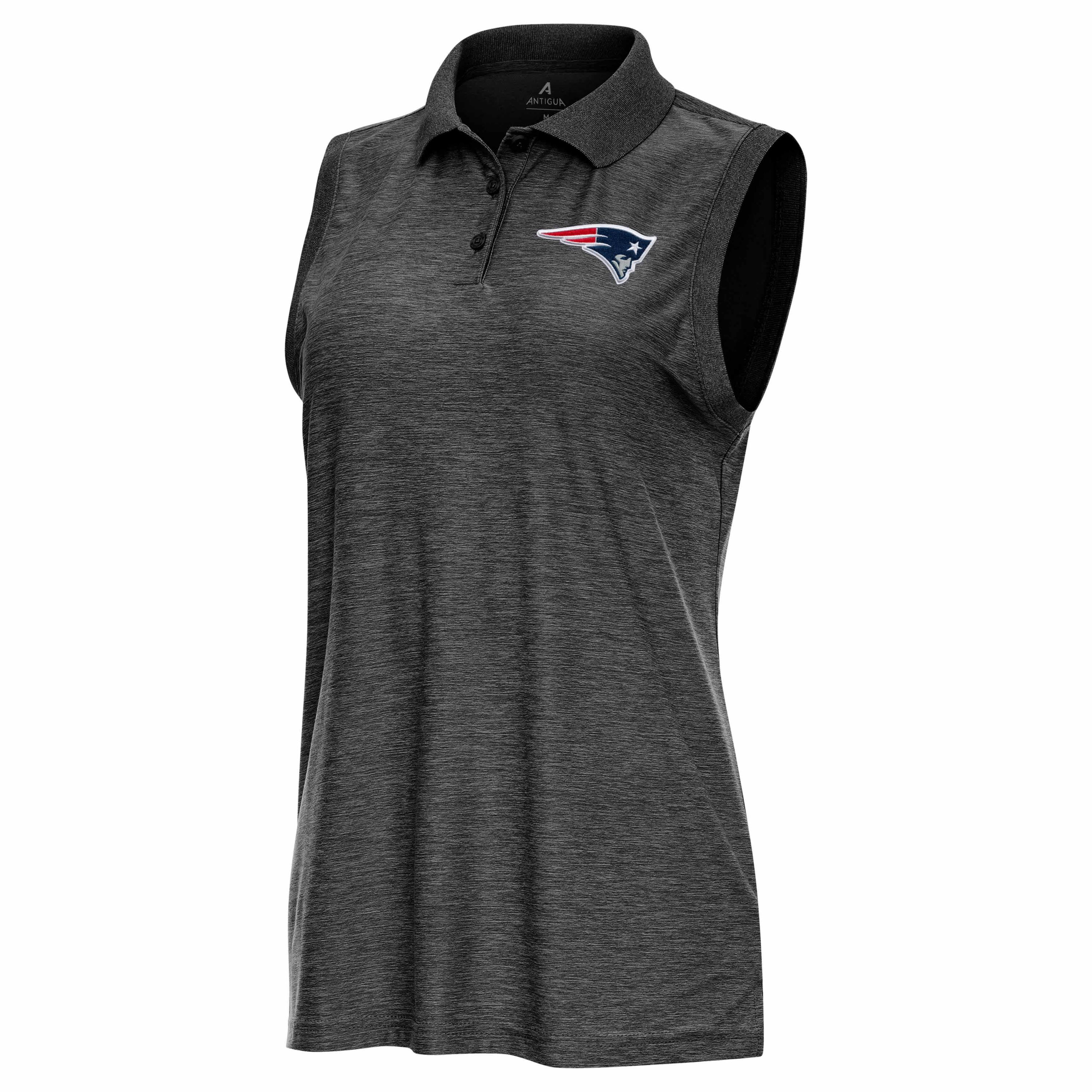 Antigua NFL New England Patriots Womens Recap Sleeve-Less Polo