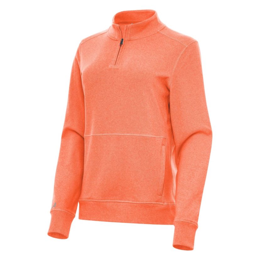 Antigua BLANK Womens Crush 1/4 Zip Pullover