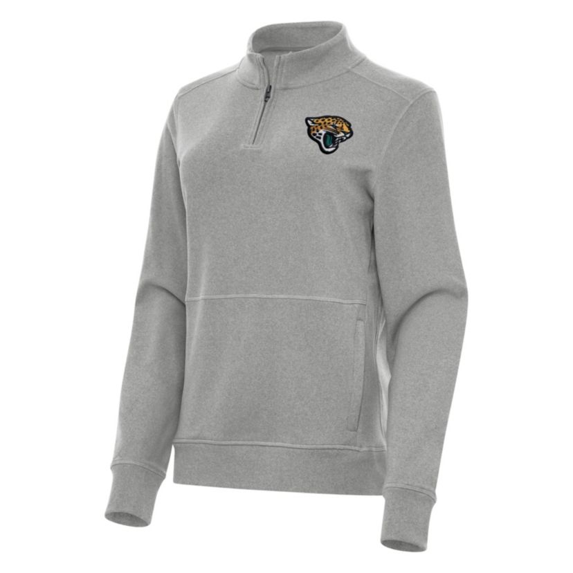 Antigua NFL Jacksonville Jaguars Womens Crush 1/4 Zip Pullover