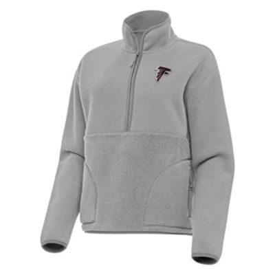 Antigua NFL Atlanta Falcons Women's Figure 1/4 Zip Pullover, XS