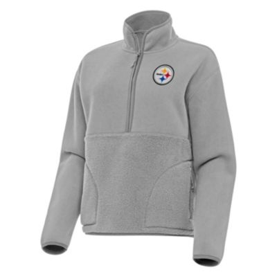 Antigua NFL Pittsburgh Steelers Women's Figure 1/4 Zip Pullover, XS