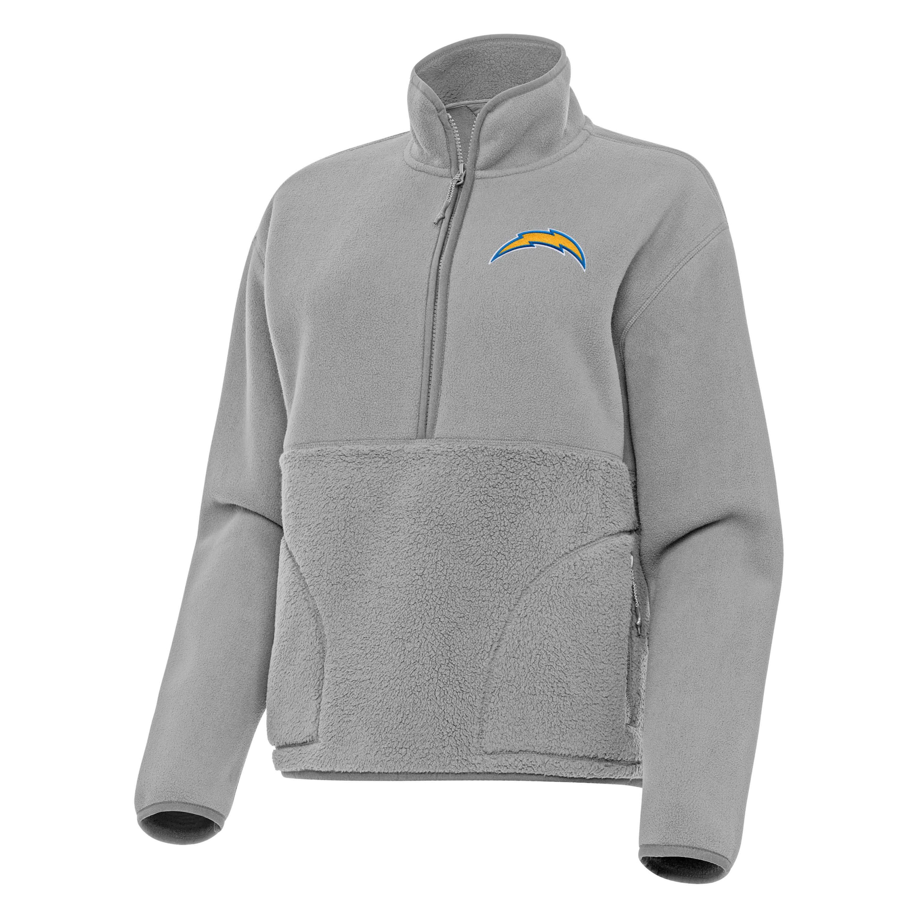 Antigua NFL Los Angeles Chargers Womens Figure 1/4 Zip Pullover