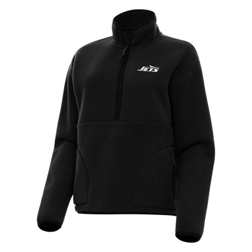 Antigua NFL New York Jets Womens Figure 1/4 Zip Pullover
