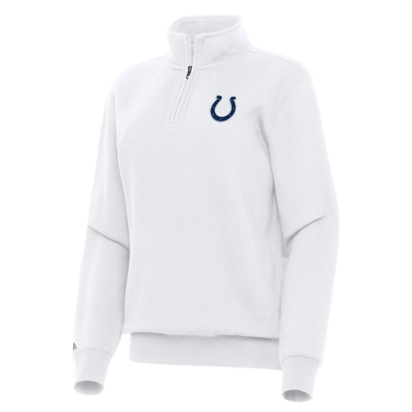 Antigua NFL Indianapolis Colts Womens Victory 1/4 Zip Pullover