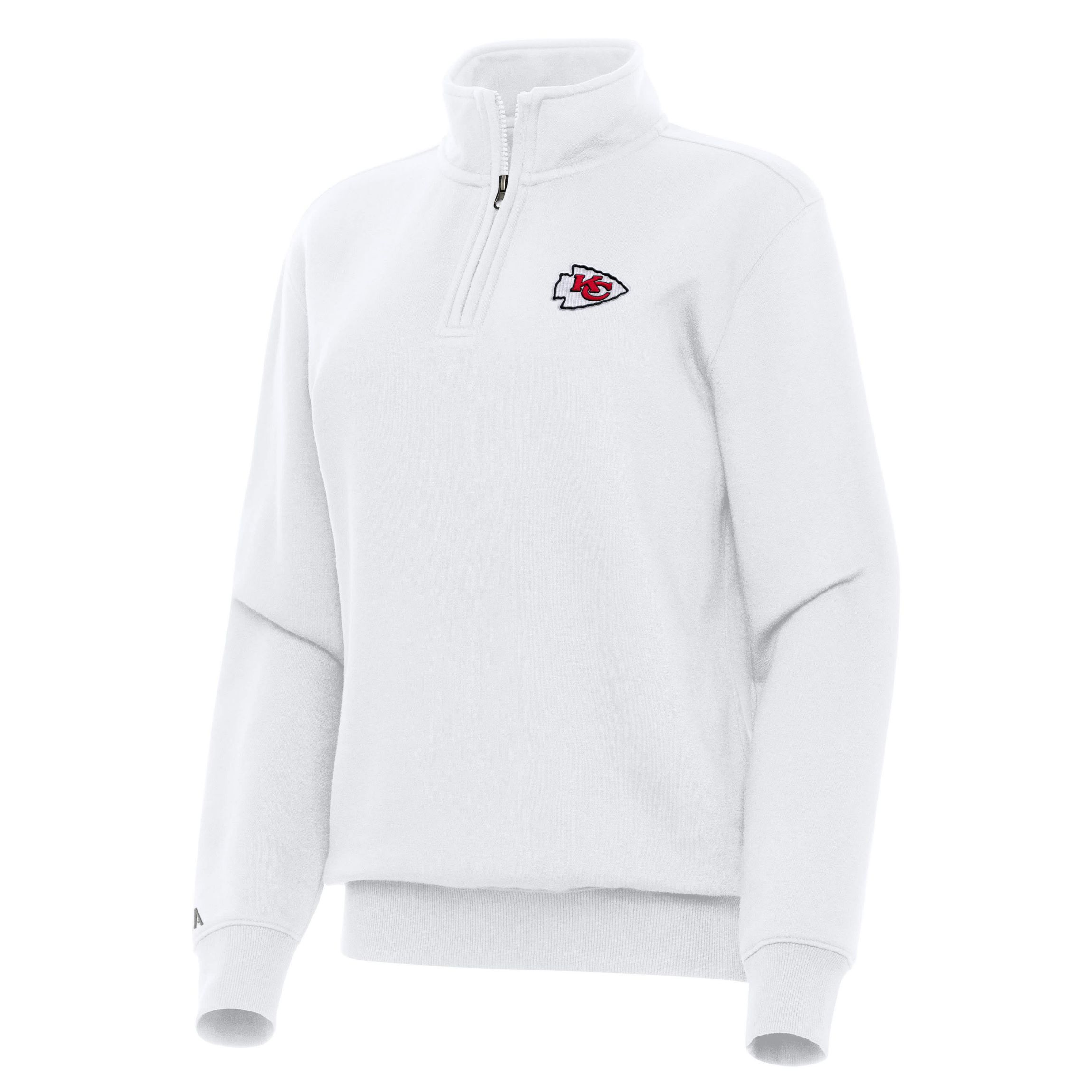 Antigua NFL Kansas City Chiefs Womens Victory 1/4 Zip Pullover