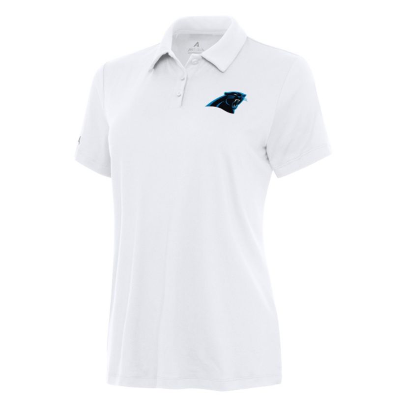 Antigua NFL Carolina Panthers Womens Reprocess Polo