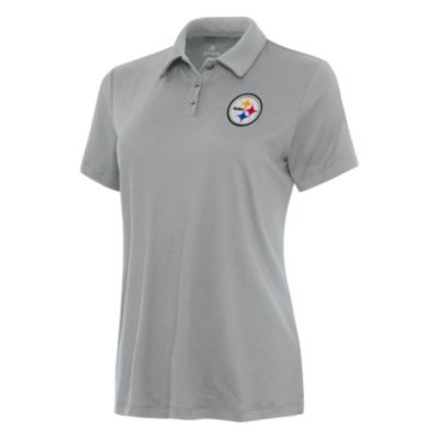 Antigua NFL Pittsburgh Steelers Women's Reprocess Polo, XS