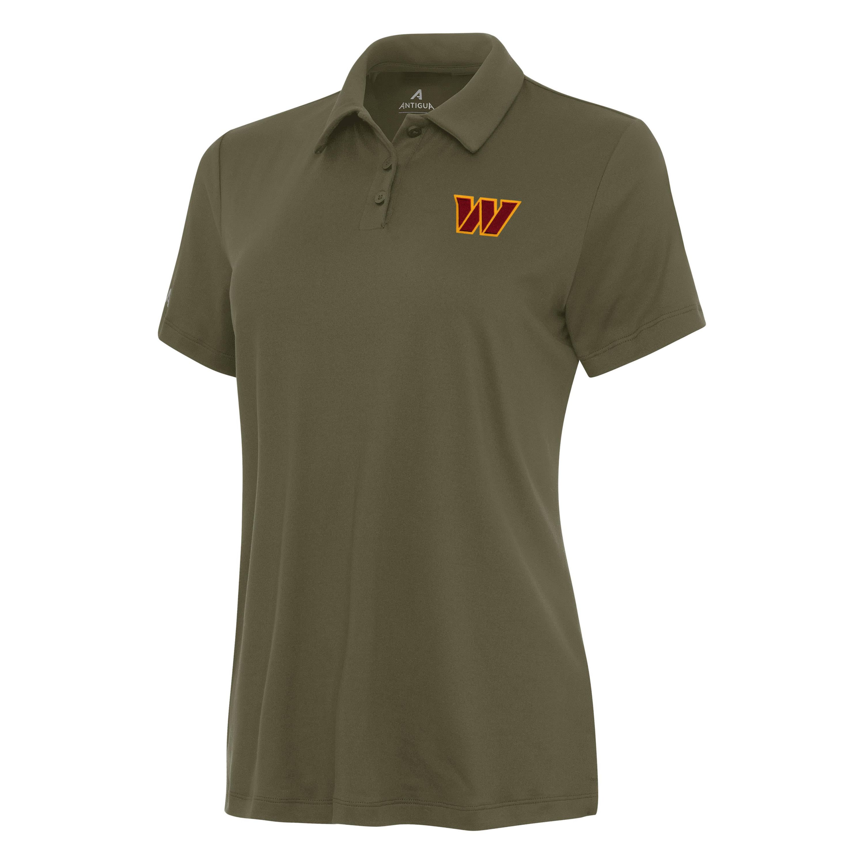Antigua NFL Washington Commanders Womens Reprocess Polo