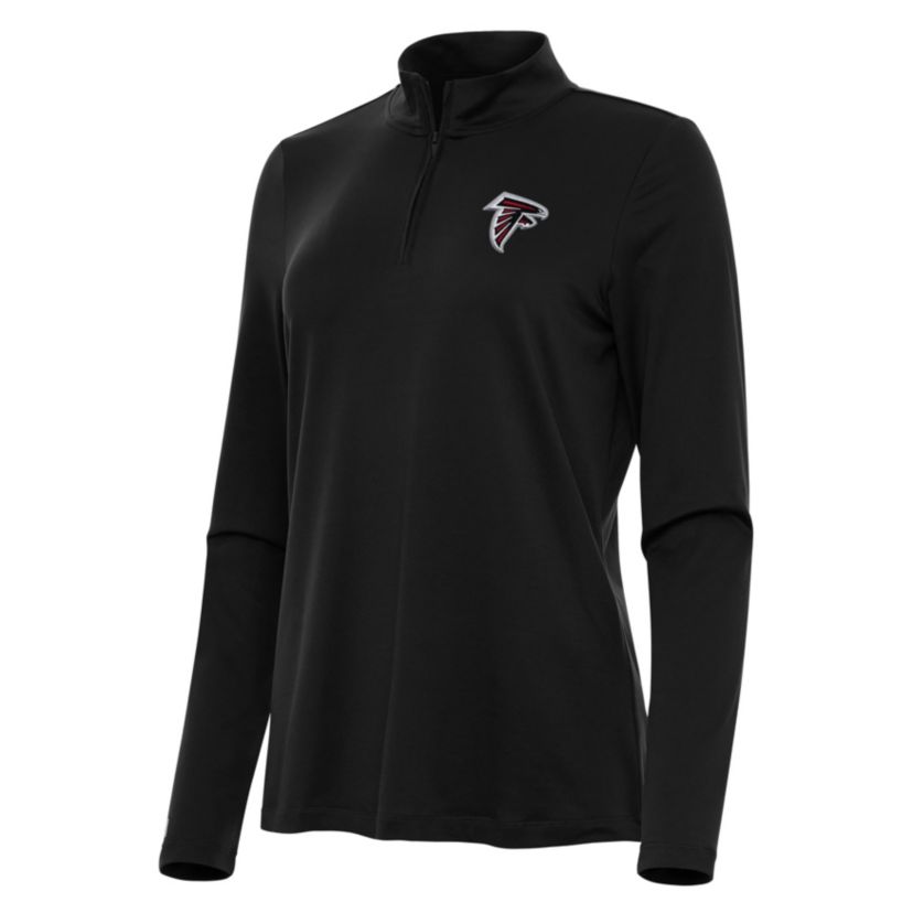 Antigua NFL Atlanta Falcons Womens Reprocess 1/4 Zip Pullover
