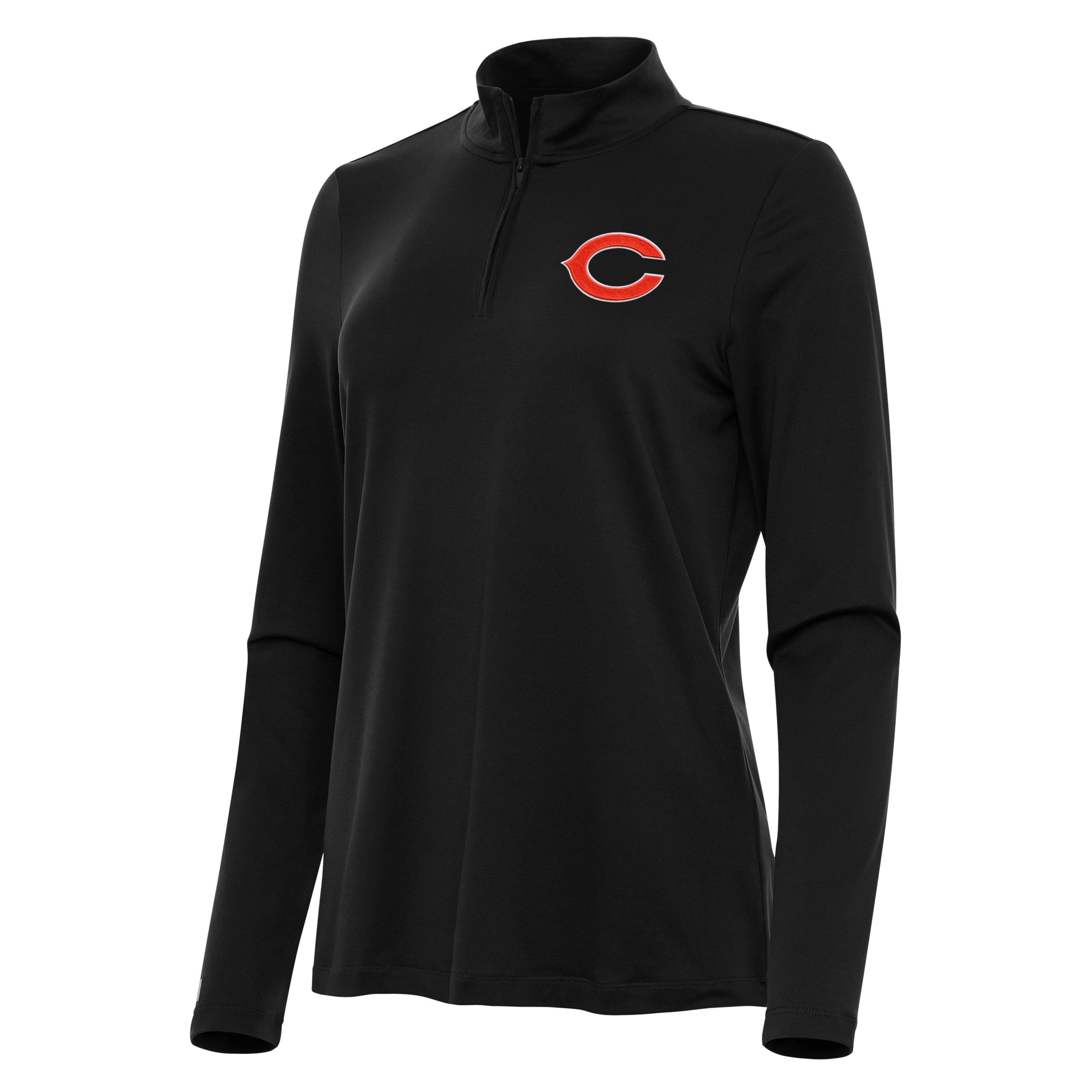 Antigua NFL Chicago Bears Womens Reprocess 1/4 Zip Pullover