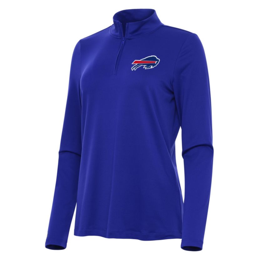Antigua NFL Buffalo Bills Womens Reprocess 1/4 Zip Pullover