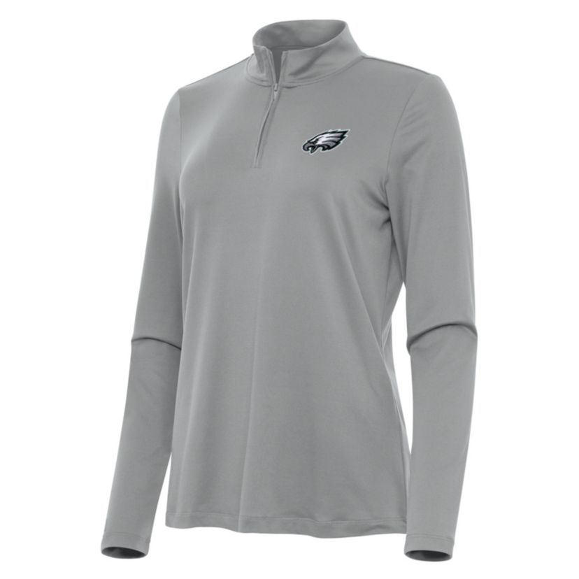Antigua NFL Philadelphia Eagles Womens Reprocess 1/4 Zip Pullover