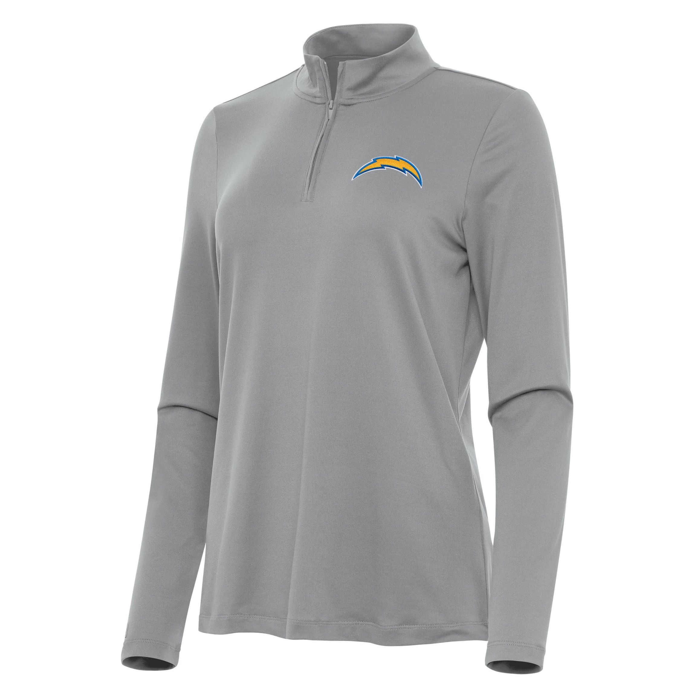 Antigua NFL Los Angeles Chargers Womens Reprocess 1/4 Zip Pullover