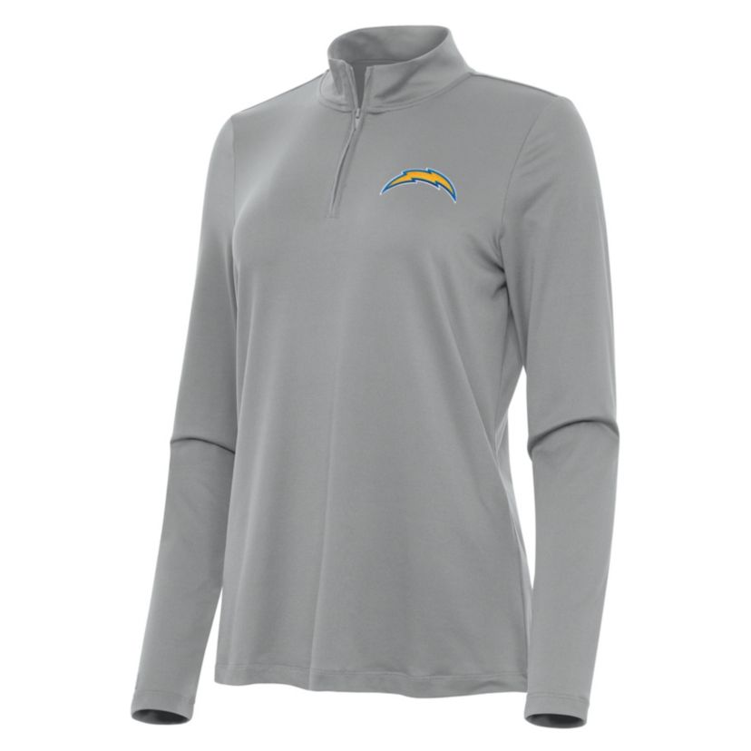 Antigua NFL Los Angeles Chargers Womens Reprocess 1/4 Zip Pullover