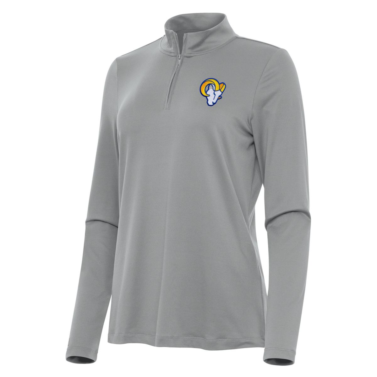 Antigua Antigua NFL Los Angeles Rams Women's Reprocess 1/4 Zip Pullover ...
