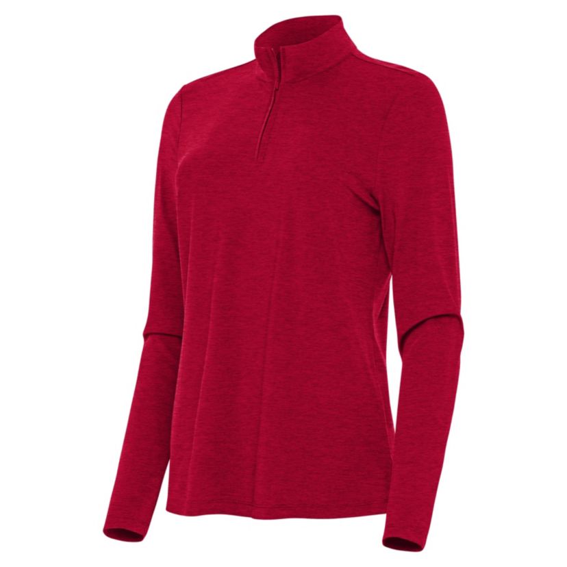 Antigua BLANK Womens Bright 1/4 Zip Pullover