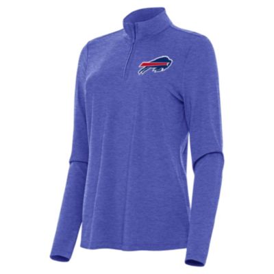 Antigua NFL Buffalo Bills Women's Bright 1/4 Zip Pullover, XS