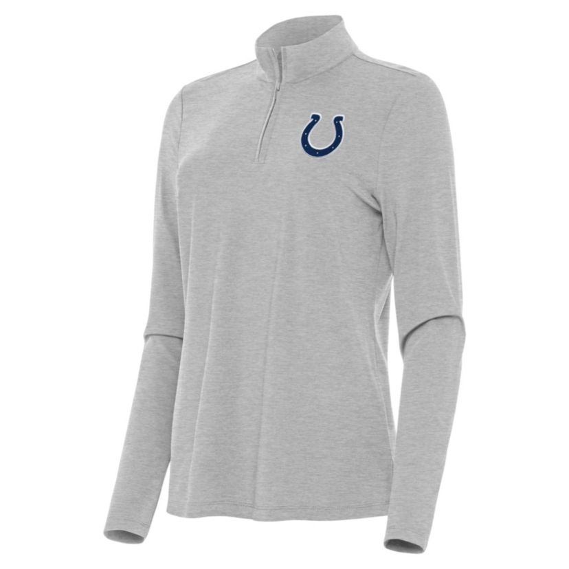 Antigua NFL Indianapolis Colts Womens Bright 1/4 Zip Pullover