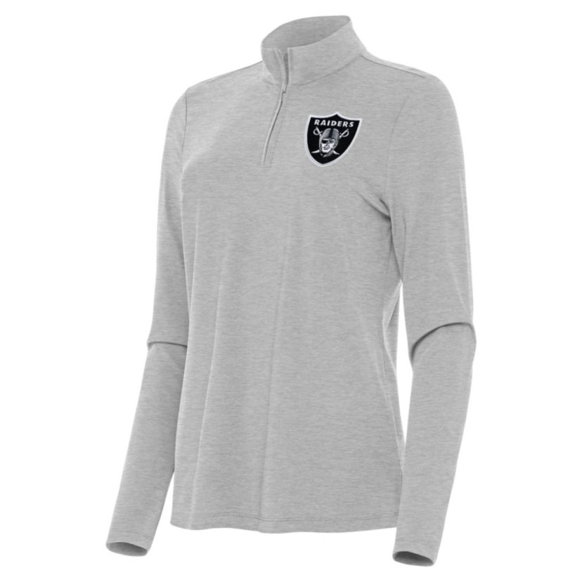 Antigua NFL Las Vegas Raiders  Womens Bright 1/4 Zip Pullover