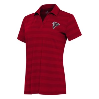 Antigua NFL Atlanta Falcons Women's Tunnel Polo, Red, Large