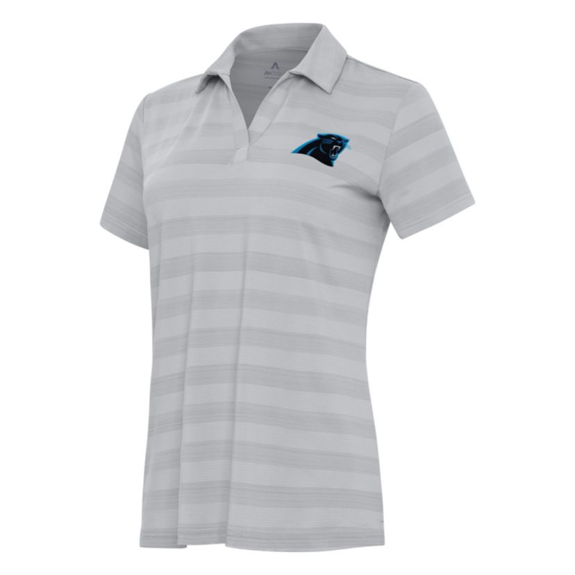 Antigua NFL Carolina Panthers Womens Tunnel Polo