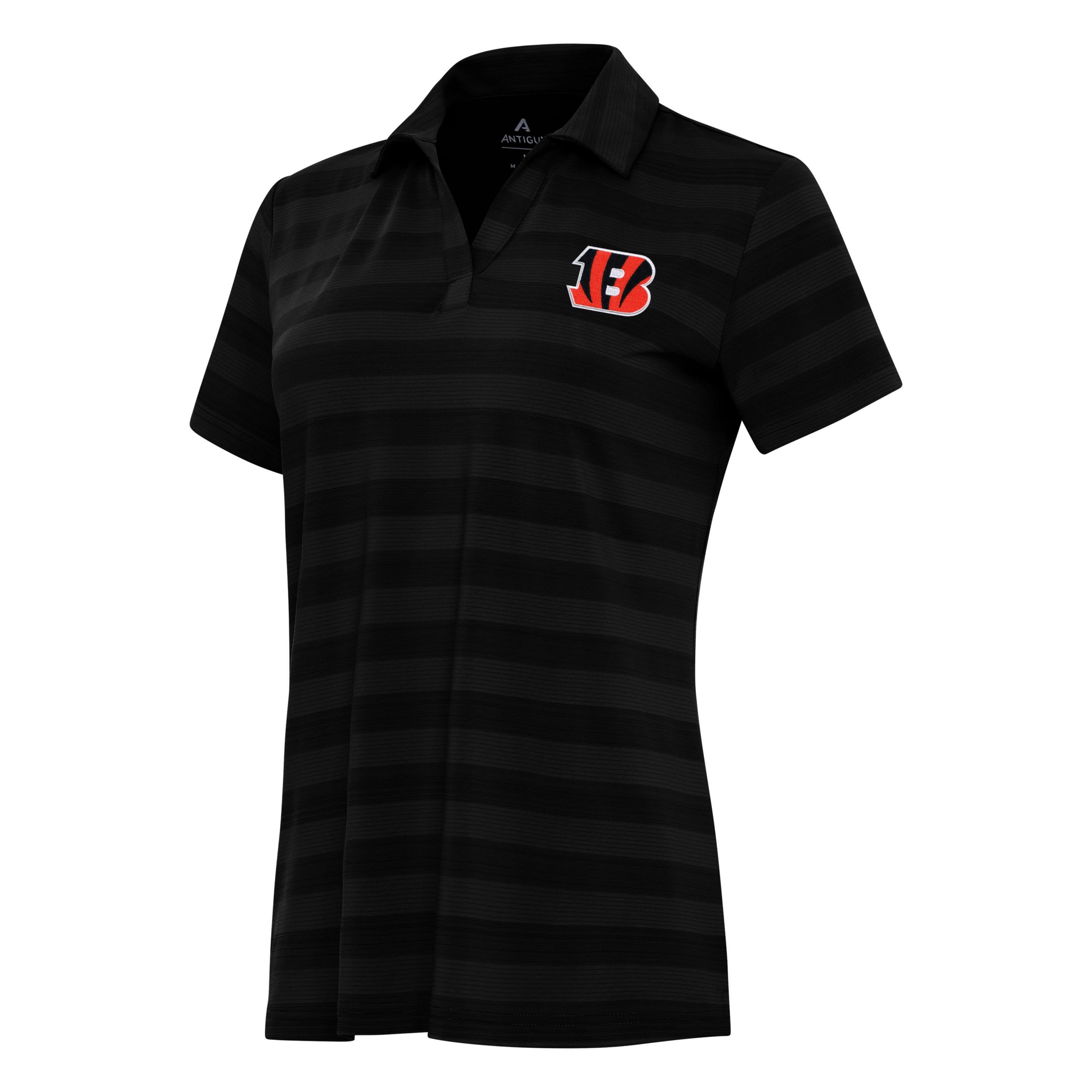 Antigua NFL Cincinnati Bengals Womens Tunnel Polo