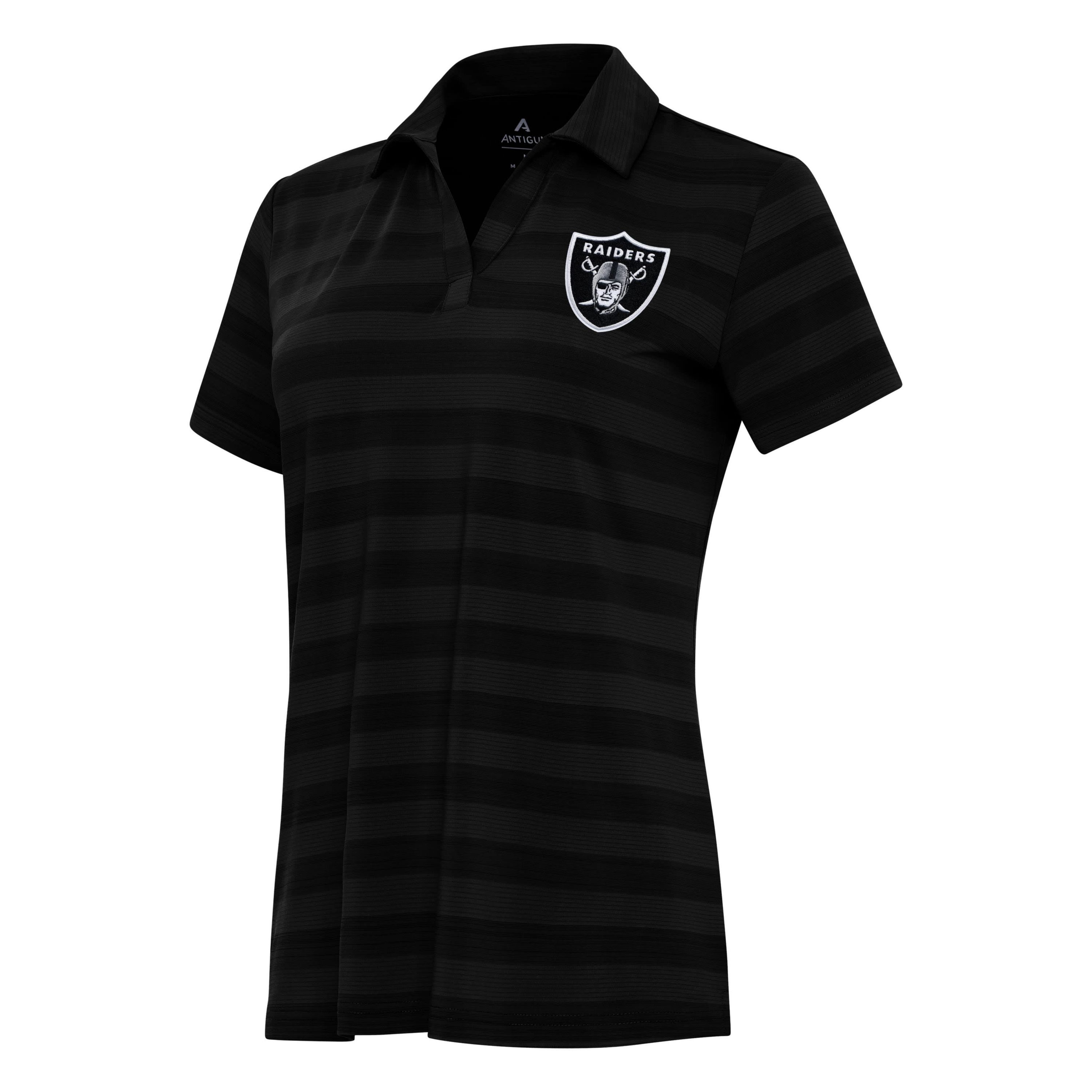 Antigua NFL Las Vegas Raiders  Womens Tunnel Polo