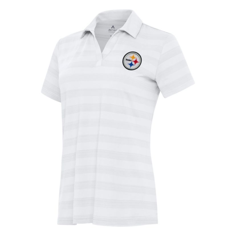 Antigua NFL Pittsburgh Steelers Womens Tunnel Polo