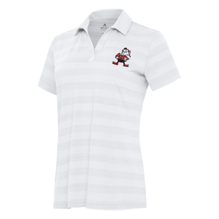 Antigua NFL Cleveland Browns Womens Tunnel Polo