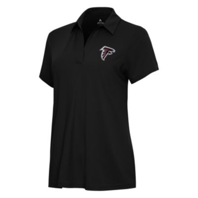 Antigua NFL Atlanta Falcons Women's Era Polo, Black, XS