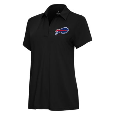 Antigua NFL Buffalo Bills Women's Era Polo, Black, XS