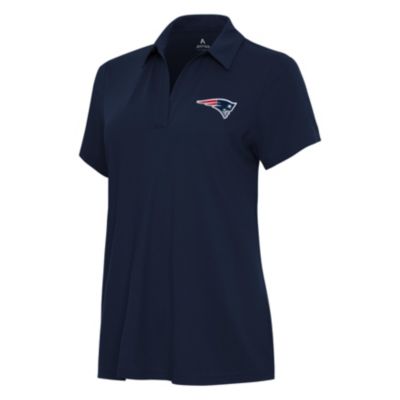 Antigua NFL New England Patriots Women's Era Polo, Navy Blue, XL