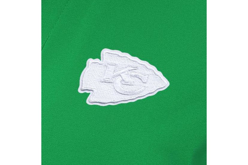 St. Patricks Day NFL Kansas City Chiefs Womens Era Polo