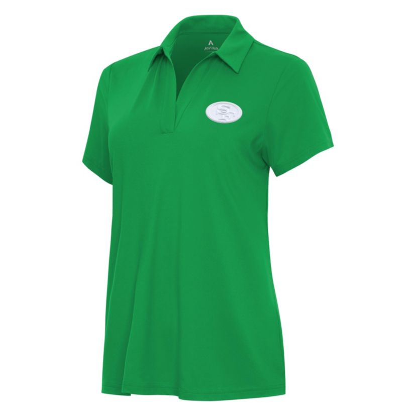 St. Patricks Day NFL San Francisco 49ers Womens Era Polo